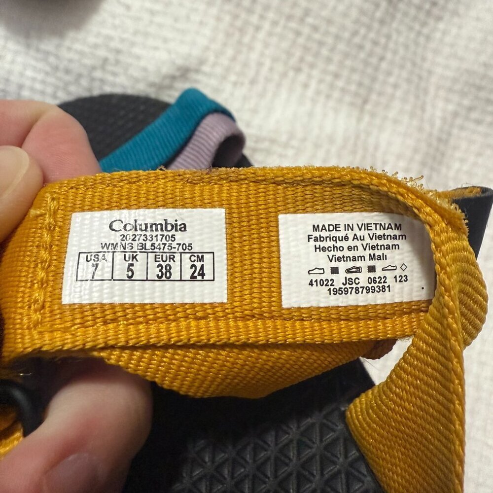 Columbia Alava Slide Sandals - like new - Picture 3 of 9